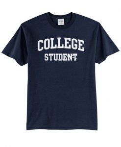 College student t-shirt