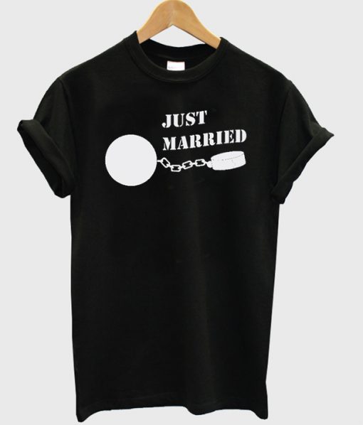 Just married t-shirt