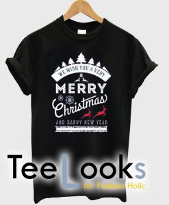 Merry Christmas happoy New Year T-shirt