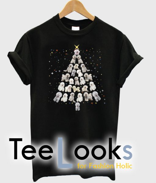 New Bichon Frise Christmas T-shirt