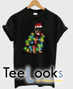 Rottweiler Merry Christmas T-shirt