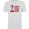 Scare crow boat t-shirt