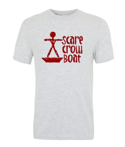 Scare crow boat t-shirt