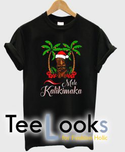 Tiki Mele Kalikimaka Merry Christmas T-Shirt