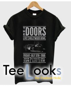 the doors live at the hollywood bowl t-shirt