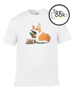 Christmas Corgi T-shirt