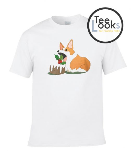 Christmas Corgi T-shirt