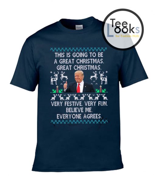 Christmas With Trump T-shirt