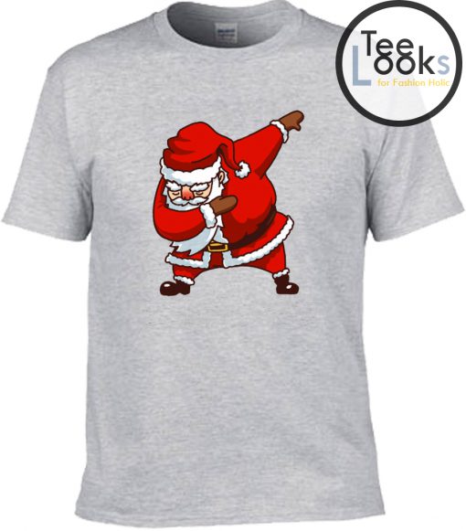 Dabbing Santa Christmas T-shirt