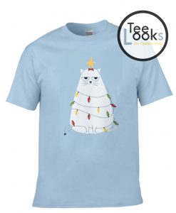 Grumpy Christmas Cat T-shirt