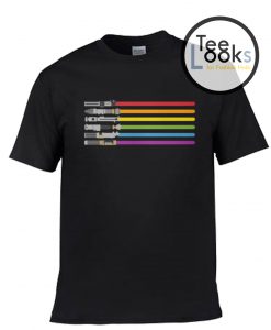 Lightsaber Rainbow T-shirt