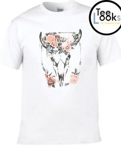 Skull Floral T-shirt