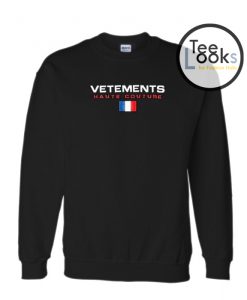 Vetements Haute Couture Sweatshirt