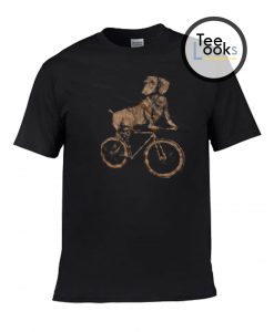 Dachshund on a Bike T-shirt