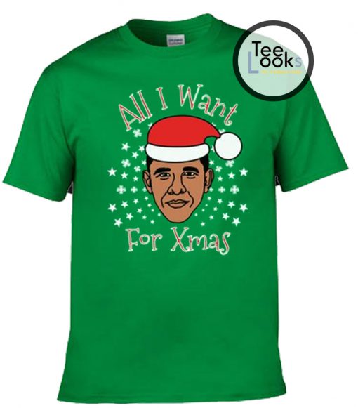 Obama Ugly Christmas T-shirt