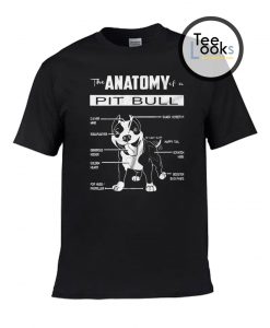 The Anatomy Pit Bull T-shirt