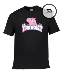 Thrasher Pepe Pig T-shirt