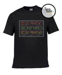Time Circuit Back to the Future T-shirt