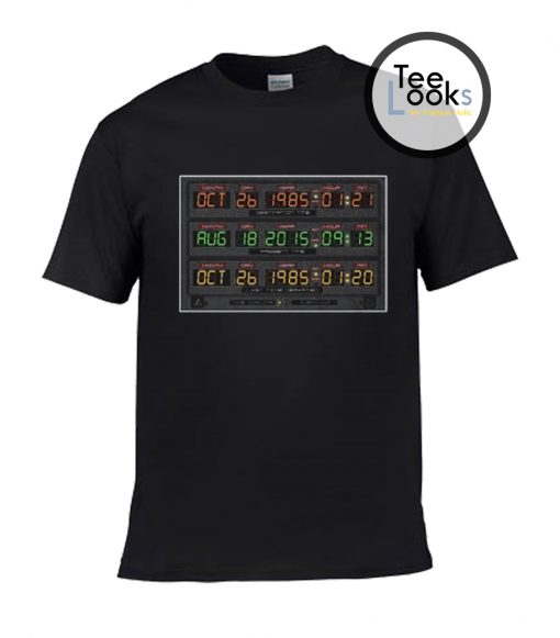 Time Circuit Back to the Future T-shirt