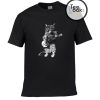 Cat In Black T-Shirt