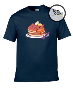 Funny Cat Pancake T-shirt