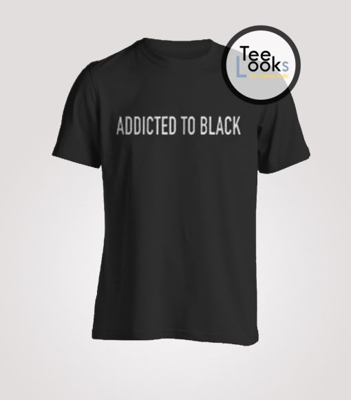 Adidicte To Black T-shirt