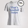 Baseball Suzyn T-shirt