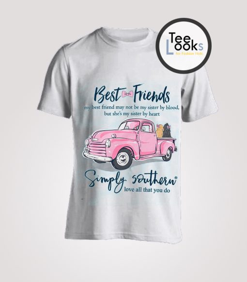 Best Friends Car T-shirt