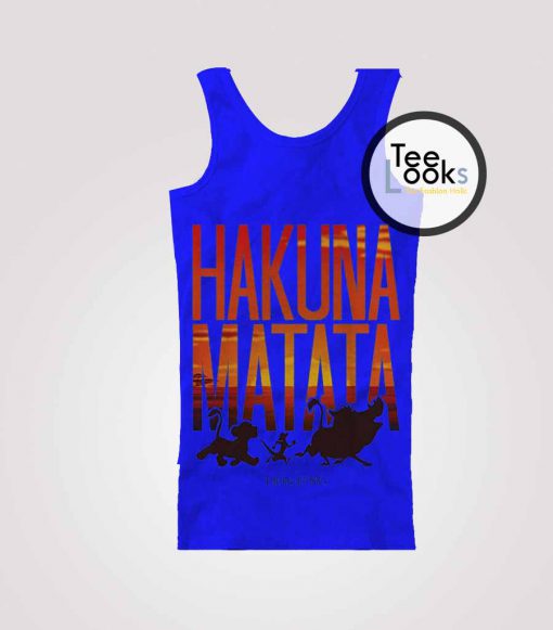 Hakuna Matata Lion King Tanktop