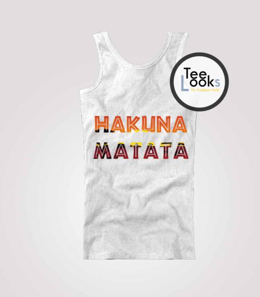 Hakuna Matata Logo Tanktop