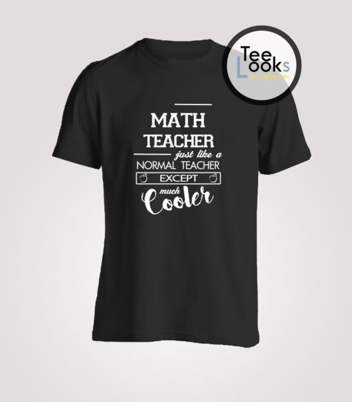 Math Teacher T-shirt