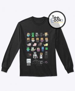 Minecraft Char Sweatshirt