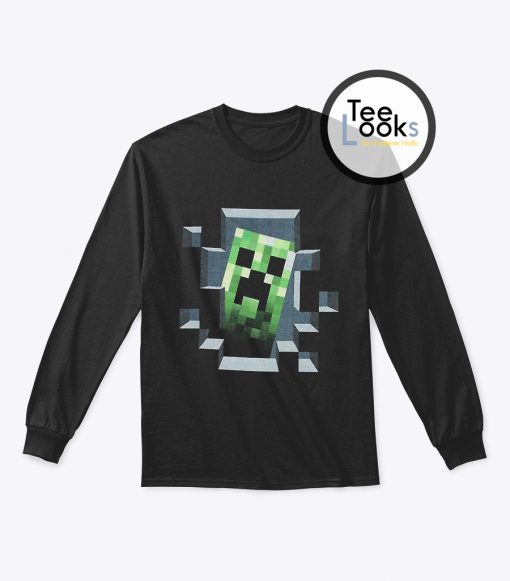 Minecraft Creeper Sweatshirt