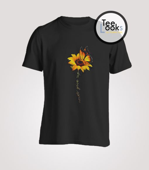 Sunflower Butterfly T-shirt