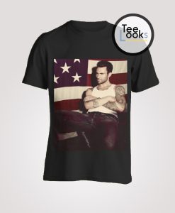 Adam Levine American Flag T-Shirt