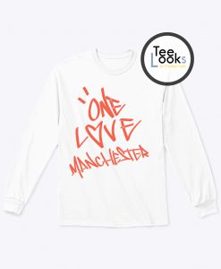 Ariana Grande One Love Manchester Concert Sweatshirt