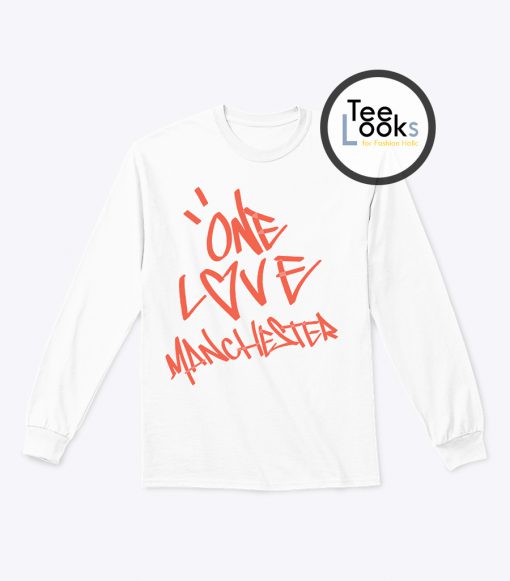Ariana Grande One Love Manchester Concert Sweatshirt