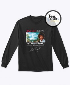 Bob Ross Anniversary Sweatshirt