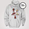Deadpool And Saitama One Punch Man Fusion Dance Hoodie