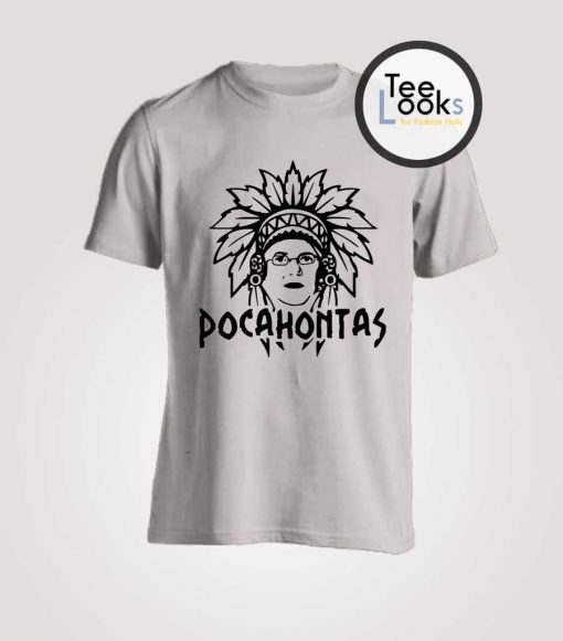 Elizabeth Warren Pocahontas Drawing T-Shirt