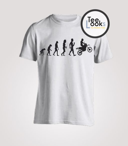 Evolution To Motocross T-shirt