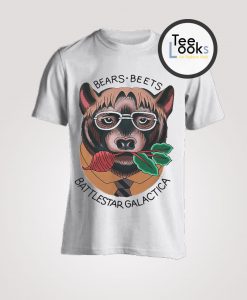 Funny Bears Beets Battlestar Galactica T-Shirt