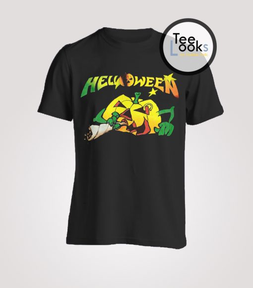 Halloween Pumkin Smoke T-shirt