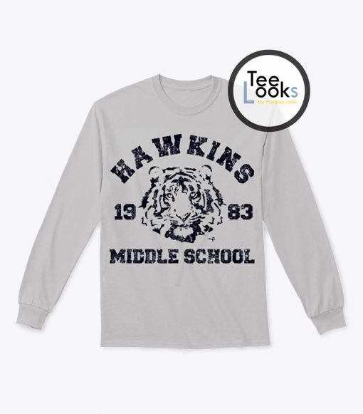 Hawkins Phys Ed 1983 Middle School Stranger Things Sweatshirt