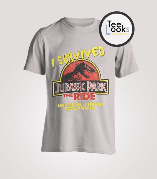 I Survived Jurassic Park T-shirt