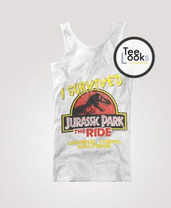 I Survived Jurassic Park Tanktop