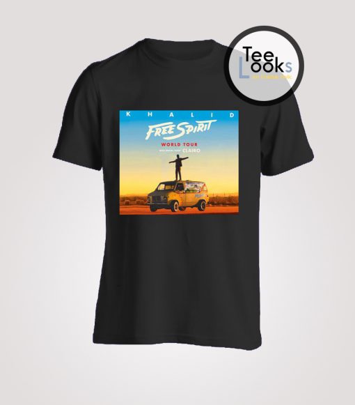 Khalid Free Spirit World Tour T-Shirt