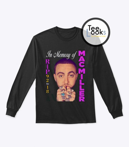 Mac Miller In Memory Sweatshirt