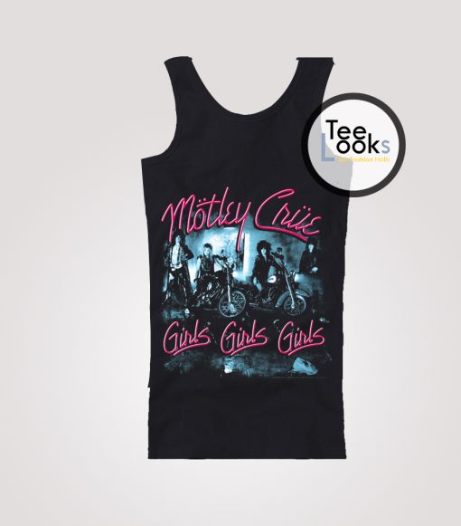 Motley Crue Girls Girls Girls Tank Top