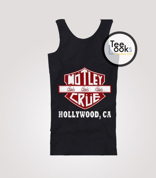 Motley Crue Girls Hollywood Tank Top